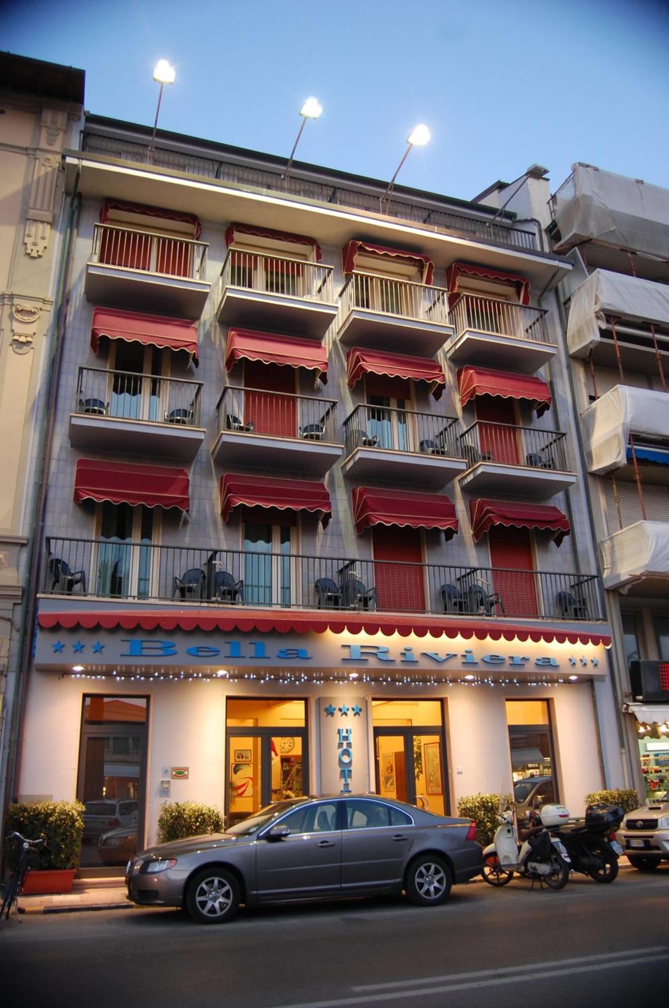 Hotel Bella Riviera Lungomare Viareggio Exterior foto